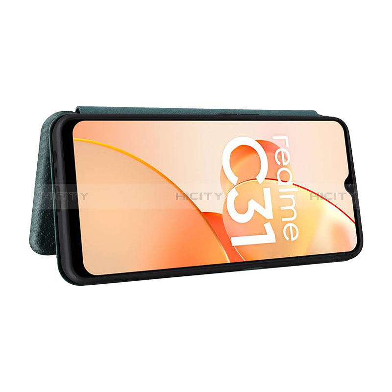 Coque Portefeuille Livre Cuir Etui Clapet L02Z pour Realme C31 Plus