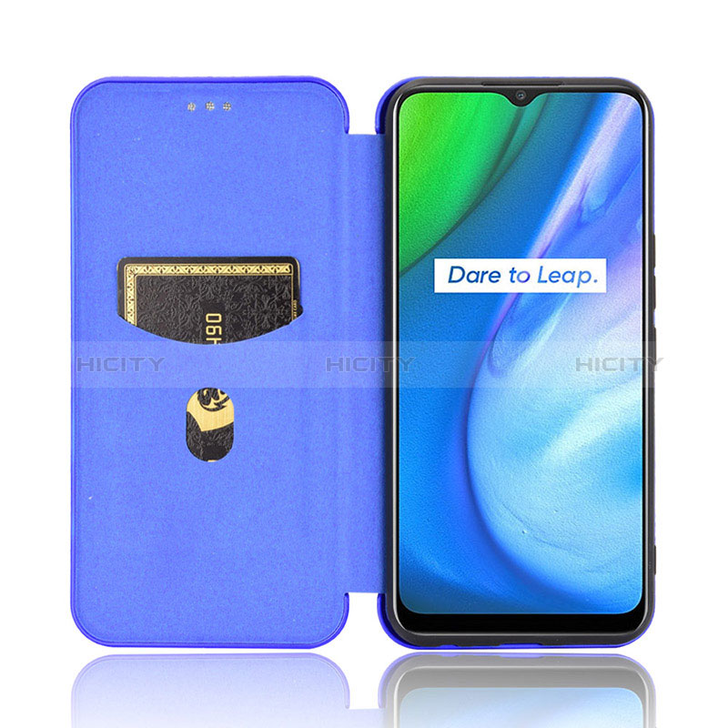 Coque Portefeuille Livre Cuir Etui Clapet L02Z pour Realme Q2i 5G Plus