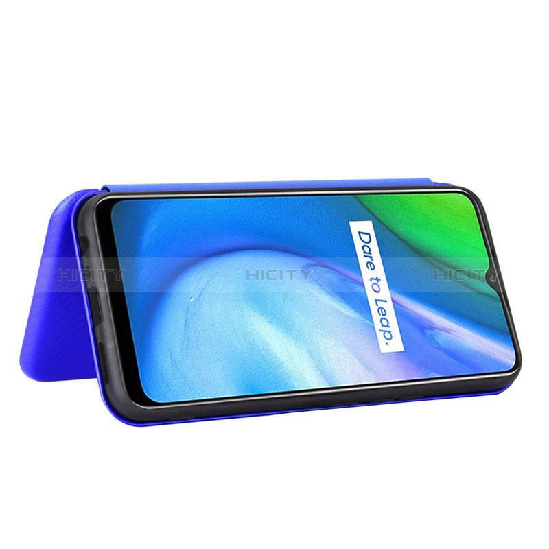 Coque Portefeuille Livre Cuir Etui Clapet L02Z pour Realme Q2i 5G Plus