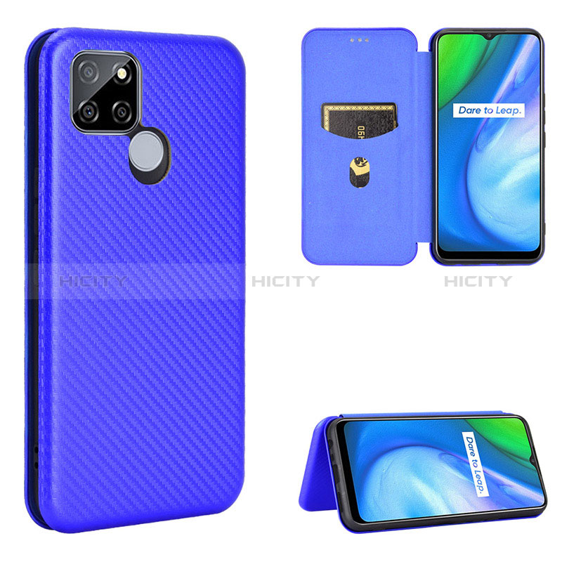 Coque Portefeuille Livre Cuir Etui Clapet L02Z pour Realme Q2i 5G Plus