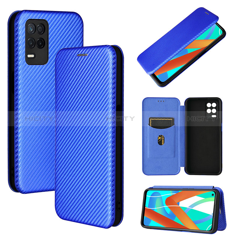 Coque Portefeuille Livre Cuir Etui Clapet L02Z pour Realme Q3i 5G Plus