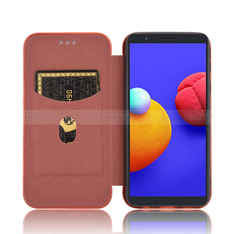 Coque Portefeuille Livre Cuir Etui Clapet L02Z pour Samsung Galaxy A01 Core Plus