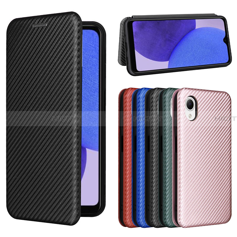 Coque Portefeuille Livre Cuir Etui Clapet L02Z pour Samsung Galaxy A23 5G SC-56C Plus