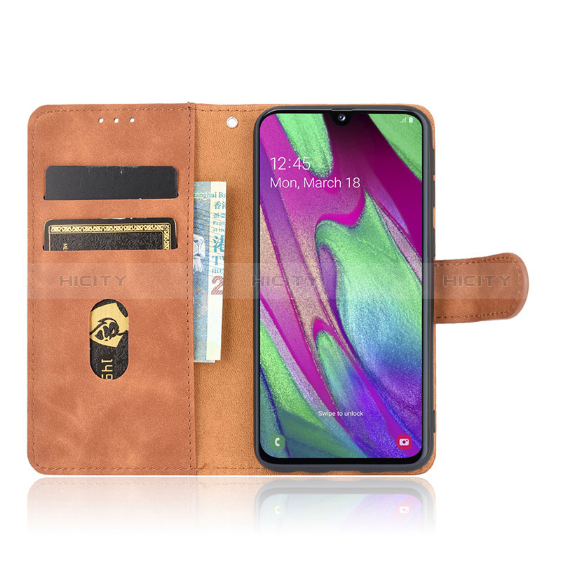 Coque Portefeuille Livre Cuir Etui Clapet L02Z pour Samsung Galaxy A40 Plus