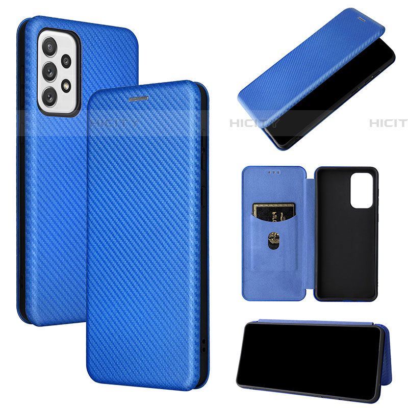 Coque Portefeuille Livre Cuir Etui Clapet L02Z pour Samsung Galaxy A73 5G Plus