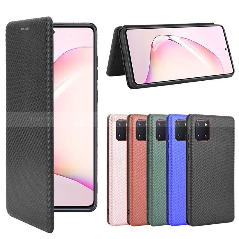 Coque Portefeuille Livre Cuir Etui Clapet L02Z pour Samsung Galaxy A81 Plus