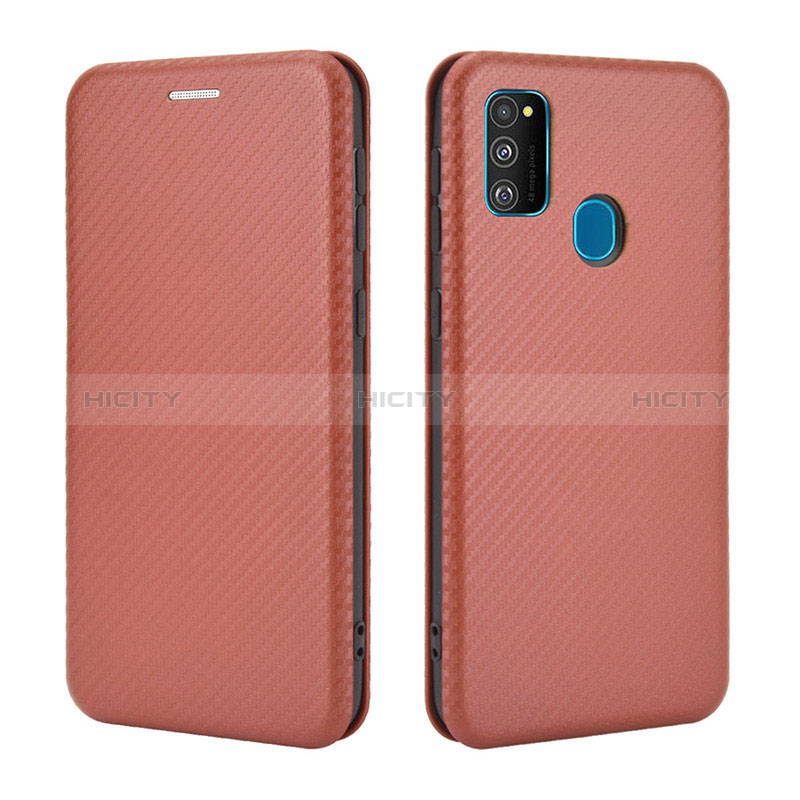 Coque Portefeuille Livre Cuir Etui Clapet L02Z pour Samsung Galaxy M21 Plus