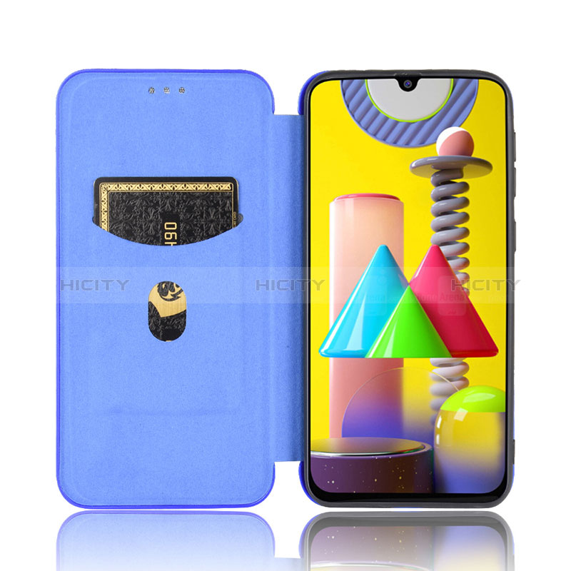 Coque Portefeuille Livre Cuir Etui Clapet L02Z pour Samsung Galaxy M21s Plus