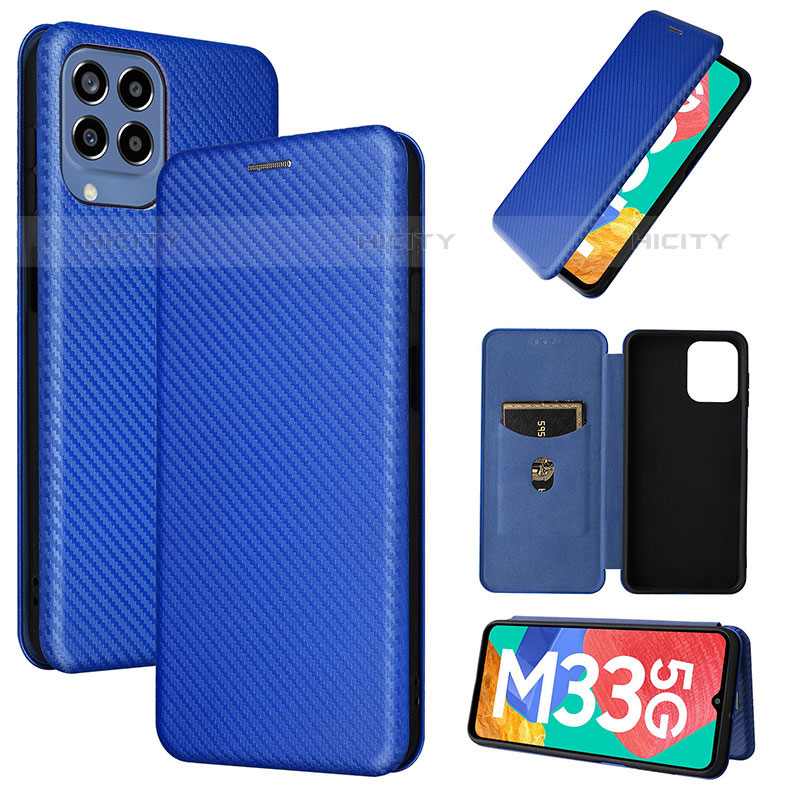 Coque Portefeuille Livre Cuir Etui Clapet L02Z pour Samsung Galaxy M33 5G Plus