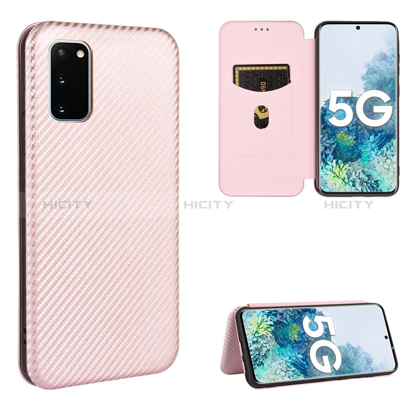 Coque Portefeuille Livre Cuir Etui Clapet L02Z pour Samsung Galaxy S20 FE (2022) 5G Plus