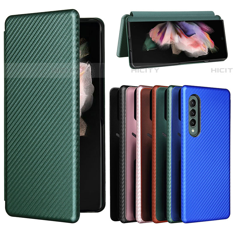 Coque Portefeuille Livre Cuir Etui Clapet L02Z pour Samsung Galaxy Z Fold4 5G Plus