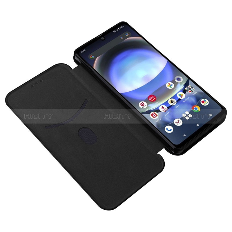 Coque Portefeuille Livre Cuir Etui Clapet L02Z pour Sharp Aquos R8 Plus