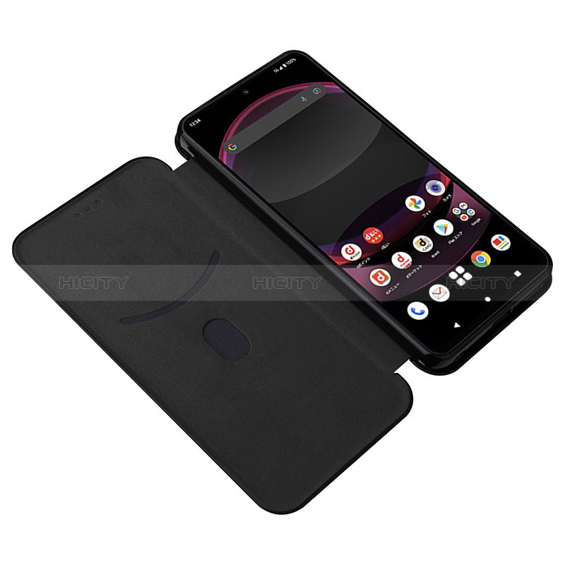 Coque Portefeuille Livre Cuir Etui Clapet L02Z pour Sharp Aquos R8 Pro Plus