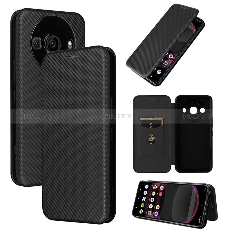 Coque Portefeuille Livre Cuir Etui Clapet L02Z pour Sharp Aquos R8s Pro Plus