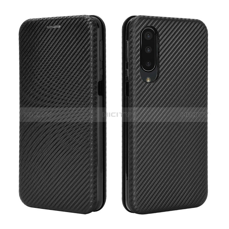 Coque Portefeuille Livre Cuir Etui Clapet L02Z pour Sharp Aquos Zero5G basic Noir Plus