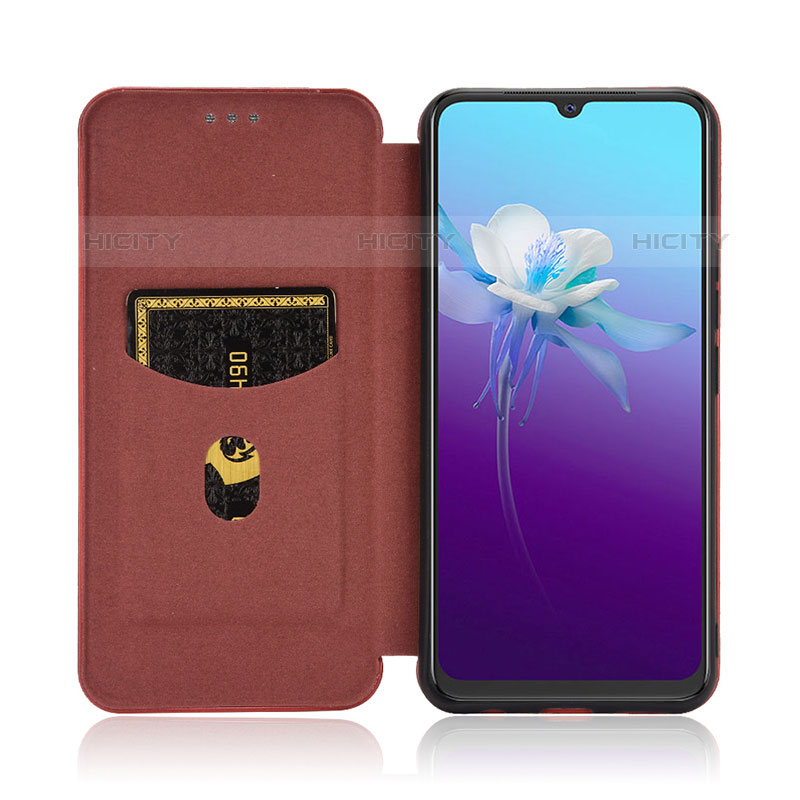 Coque Portefeuille Livre Cuir Etui Clapet L02Z pour Vivo V20 (2021) Plus