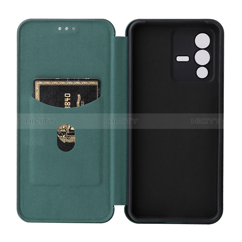 Coque Portefeuille Livre Cuir Etui Clapet L02Z pour Vivo V23 5G Plus