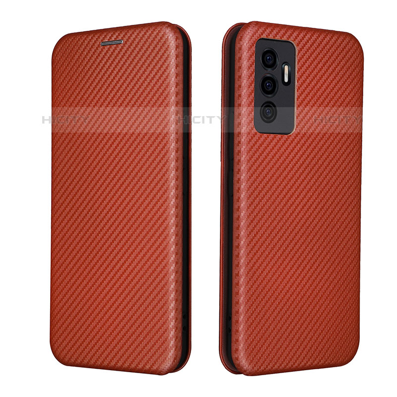 Coque Portefeuille Livre Cuir Etui Clapet L02Z pour Vivo V23e Plus