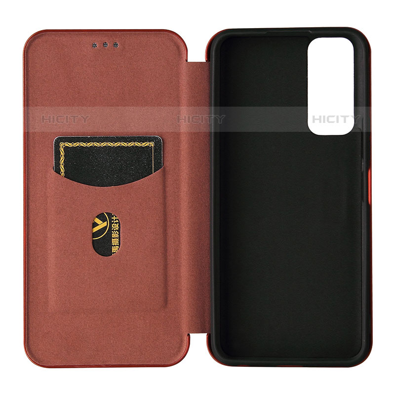 Coque Portefeuille Livre Cuir Etui Clapet L02Z pour Vivo Y52 5G Plus