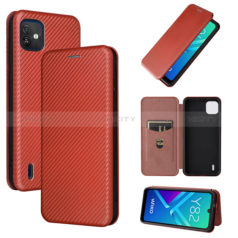 Coque Portefeuille Livre Cuir Etui Clapet L02Z pour Wiko Y82 Plus