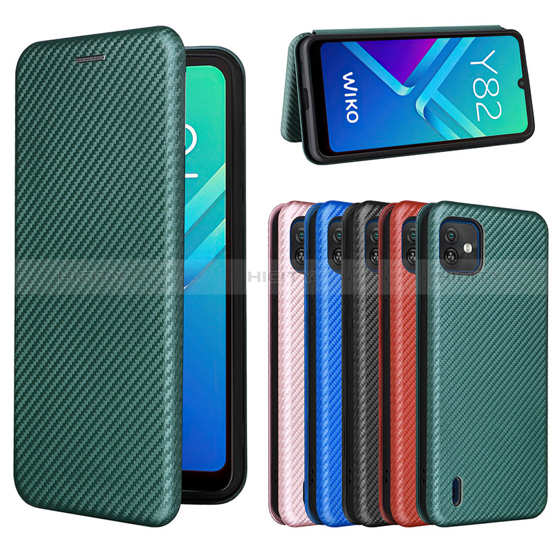 Coque Portefeuille Livre Cuir Etui Clapet L02Z pour Wiko Y82 Plus