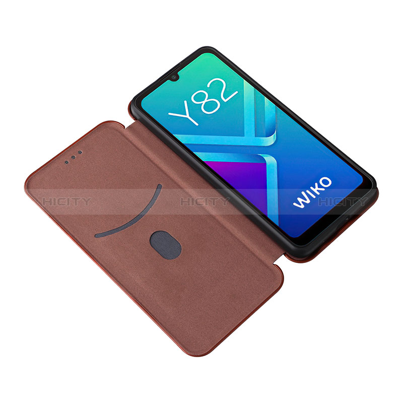 Coque Portefeuille Livre Cuir Etui Clapet L02Z pour Wiko Y82 Plus