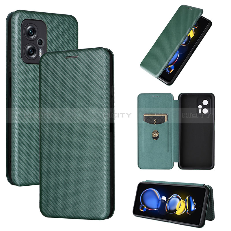 Coque Portefeuille Livre Cuir Etui Clapet L02Z pour Xiaomi Poco X4 GT 5G Plus