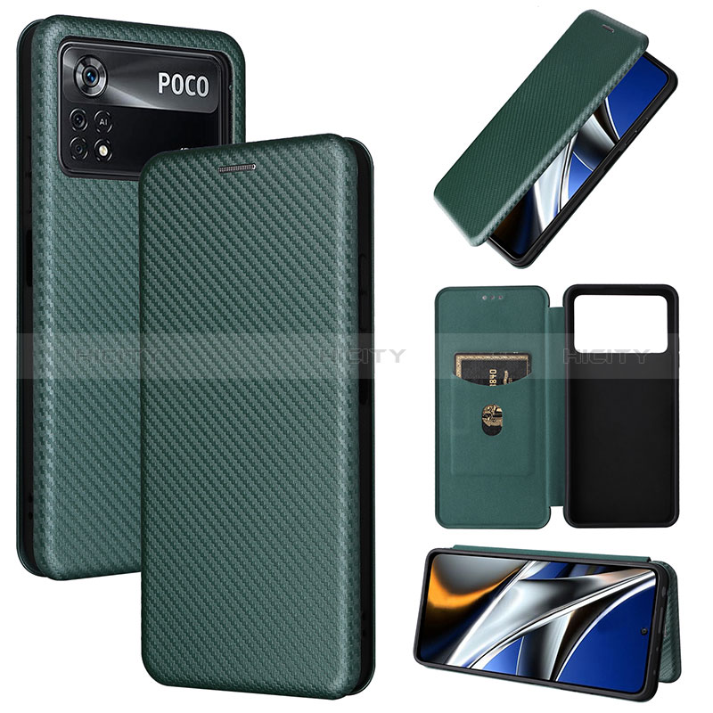 Coque Portefeuille Livre Cuir Etui Clapet L02Z pour Xiaomi Poco X4 Pro 5G Plus