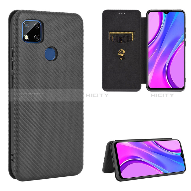 Coque Portefeuille Livre Cuir Etui Clapet L02Z pour Xiaomi Redmi 9 India Plus