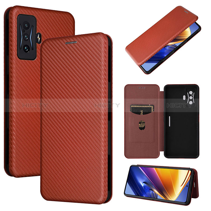 Coque Portefeuille Livre Cuir Etui Clapet L02Z pour Xiaomi Redmi K50 Gaming 5G Plus