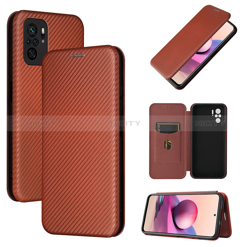 Coque Portefeuille Livre Cuir Etui Clapet L02Z pour Xiaomi Redmi Note 10 4G Plus