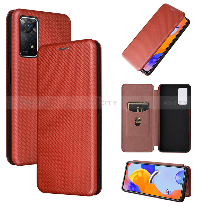 Coque Portefeuille Livre Cuir Etui Clapet L02Z pour Xiaomi Redmi Note 11 Pro 4G Plus