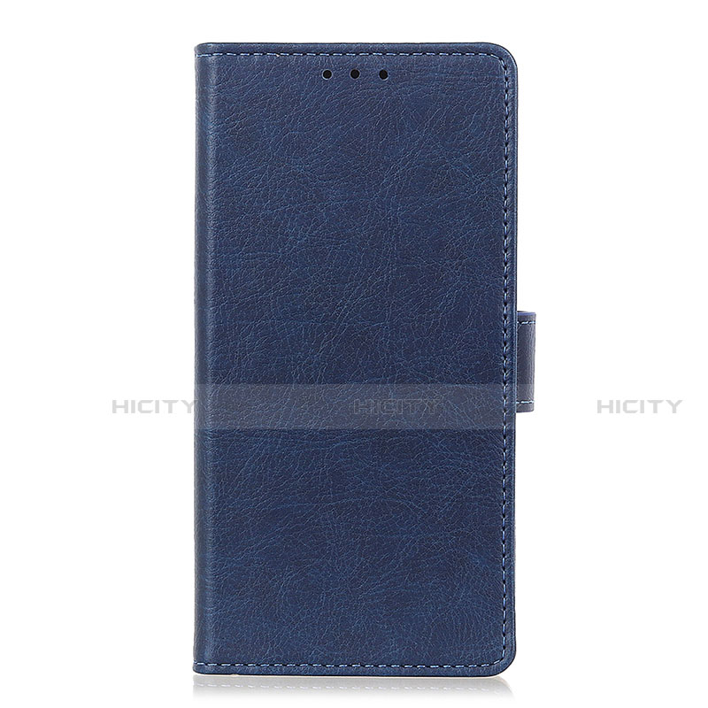 Coque Portefeuille Livre Cuir Etui Clapet L03 pour Apple iPhone 12 Bleu Plus