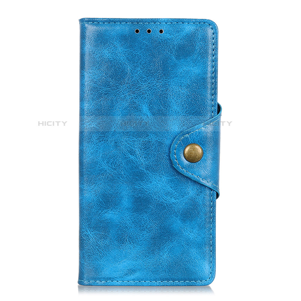 Coque Portefeuille Livre Cuir Etui Clapet L03 pour BQ Vsmart Active 1 Bleu Plus