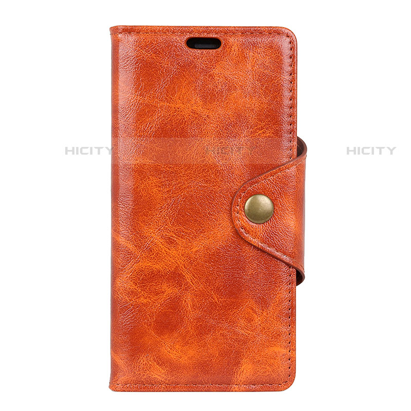 Coque Portefeuille Livre Cuir Etui Clapet L03 pour HTC Desire 12S Orange Plus