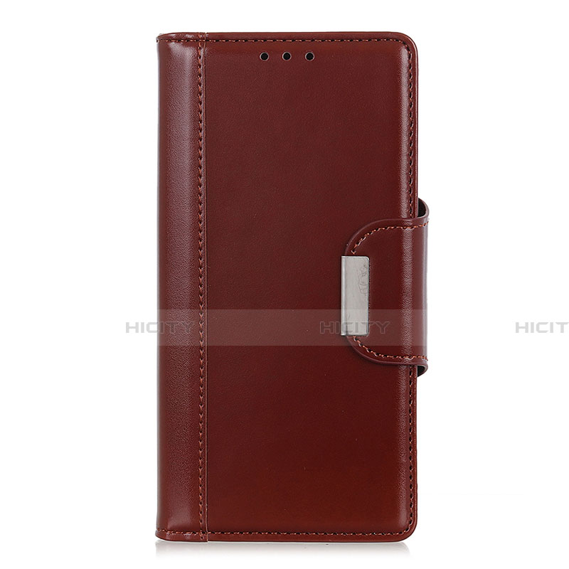 Coque Portefeuille Livre Cuir Etui Clapet L03 pour Huawei Honor 30 Marron Plus