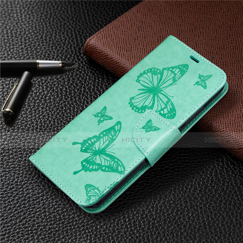 Coque Portefeuille Livre Cuir Etui Clapet L03 pour Huawei Honor 9C Vert Plus