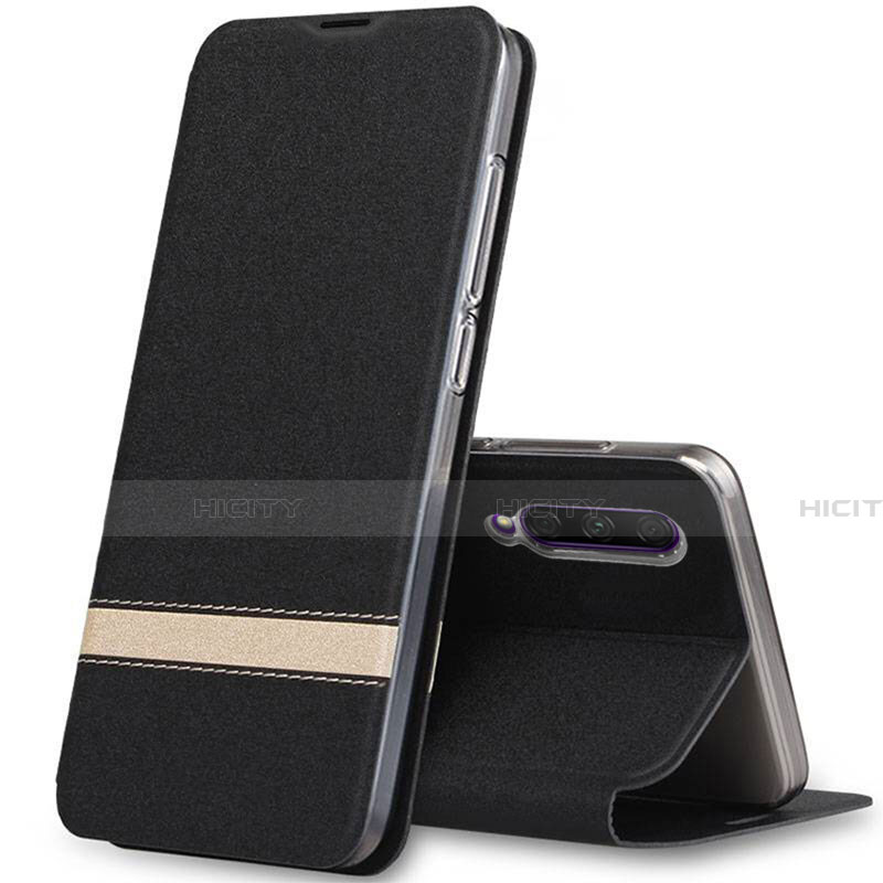 Coque Portefeuille Livre Cuir Etui Clapet L03 pour Huawei Honor 9X Pro Noir Plus