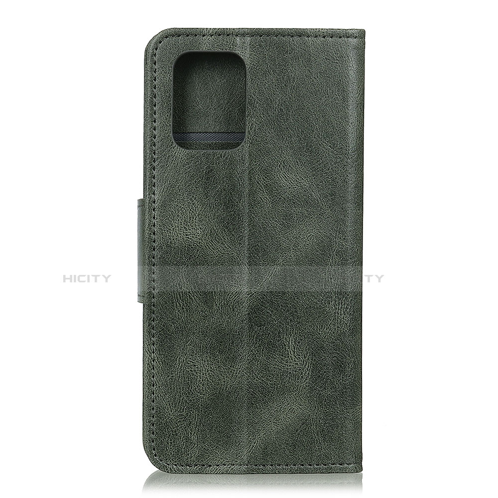 Coque Portefeuille Livre Cuir Etui Clapet L03 pour Huawei P40 Pro Vert Plus