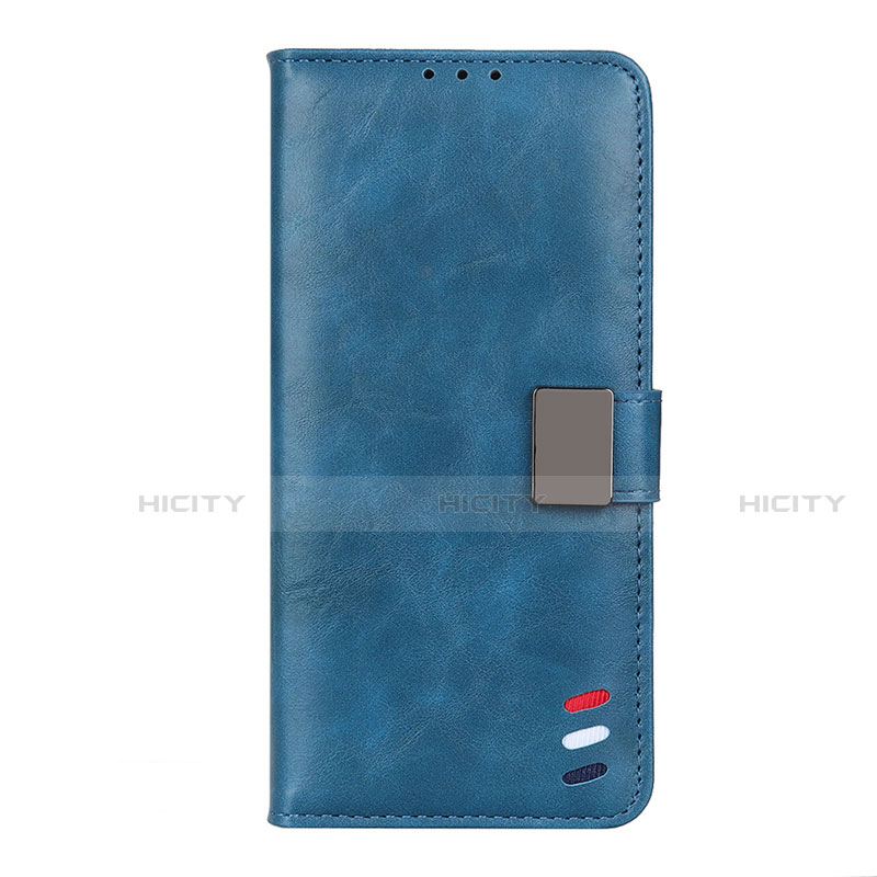 Coque Portefeuille Livre Cuir Etui Clapet L03 pour LG K92 5G Bleu Ciel Plus