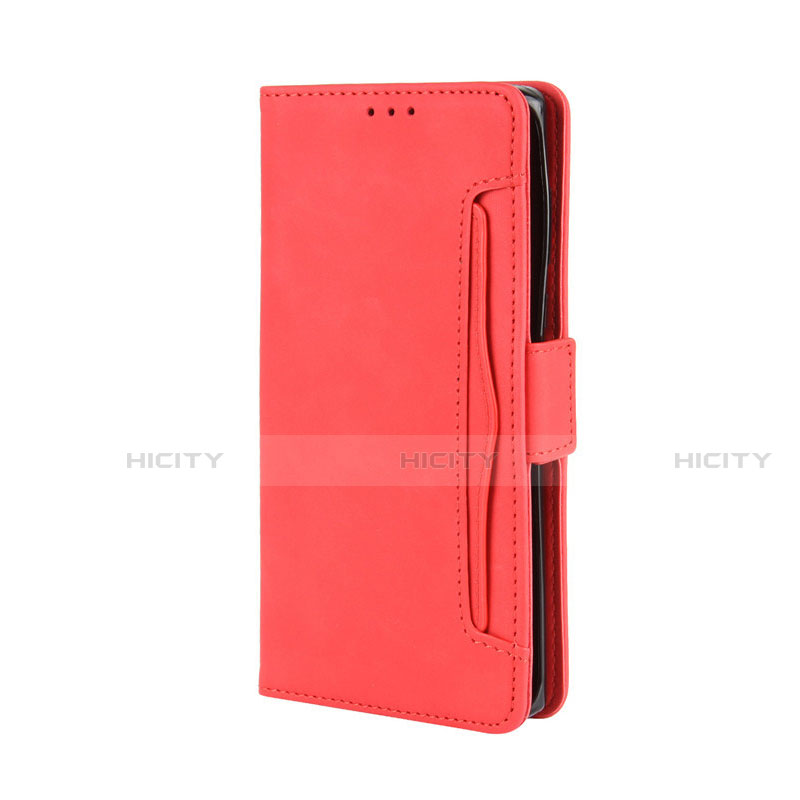 Coque Portefeuille Livre Cuir Etui Clapet L03 pour Motorola Moto Edge Plus Rouge Plus