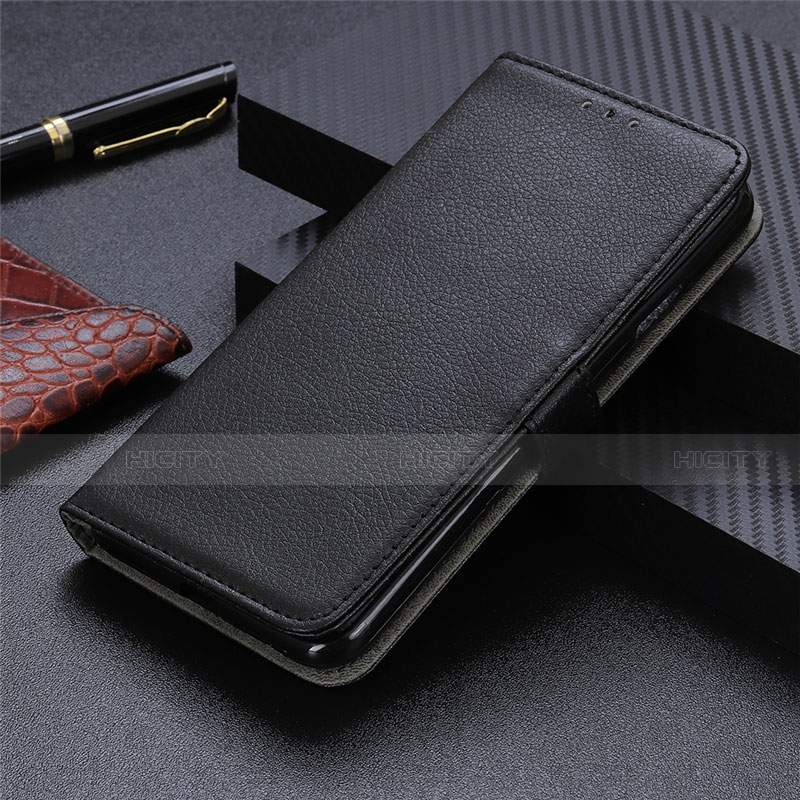 Coque Portefeuille Livre Cuir Etui Clapet L03 pour Motorola Moto G9 Plus Noir Plus