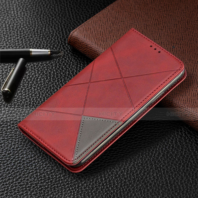 Coque Portefeuille Livre Cuir Etui Clapet L03 pour Nokia 2.3 Rouge Plus