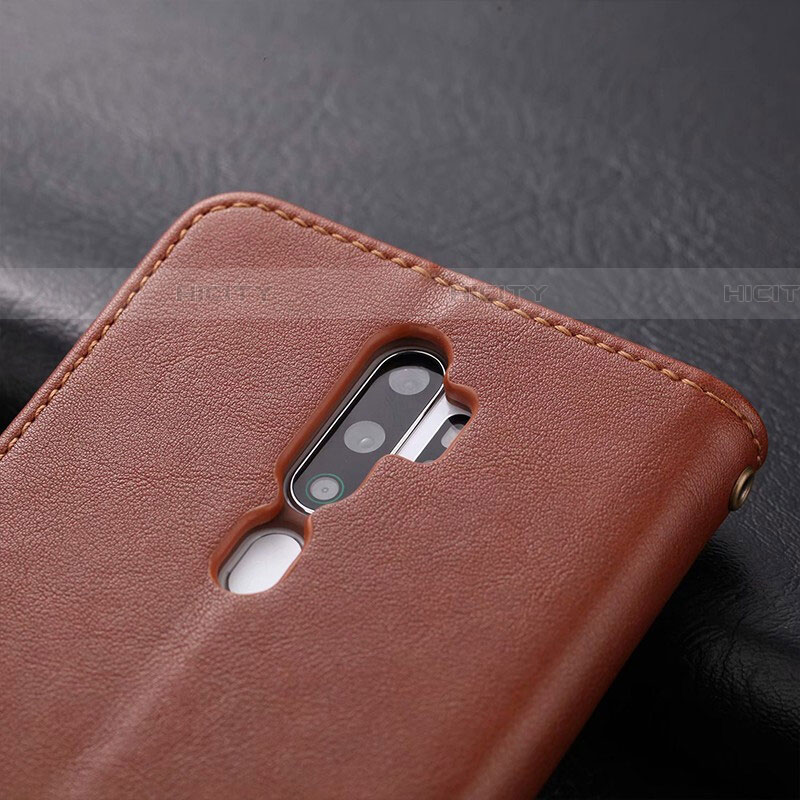 Coque Portefeuille Livre Cuir Etui Clapet L03 pour Oppo A9 (2020) Plus