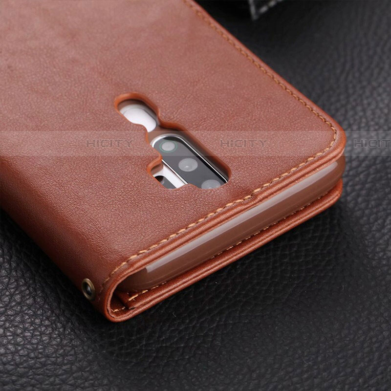 Coque Portefeuille Livre Cuir Etui Clapet L03 pour Oppo A9 (2020) Plus