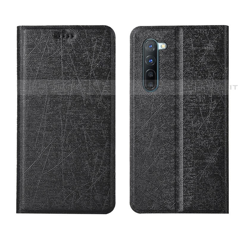 Coque Portefeuille Livre Cuir Etui Clapet L03 pour Oppo Find X2 Lite Noir Plus