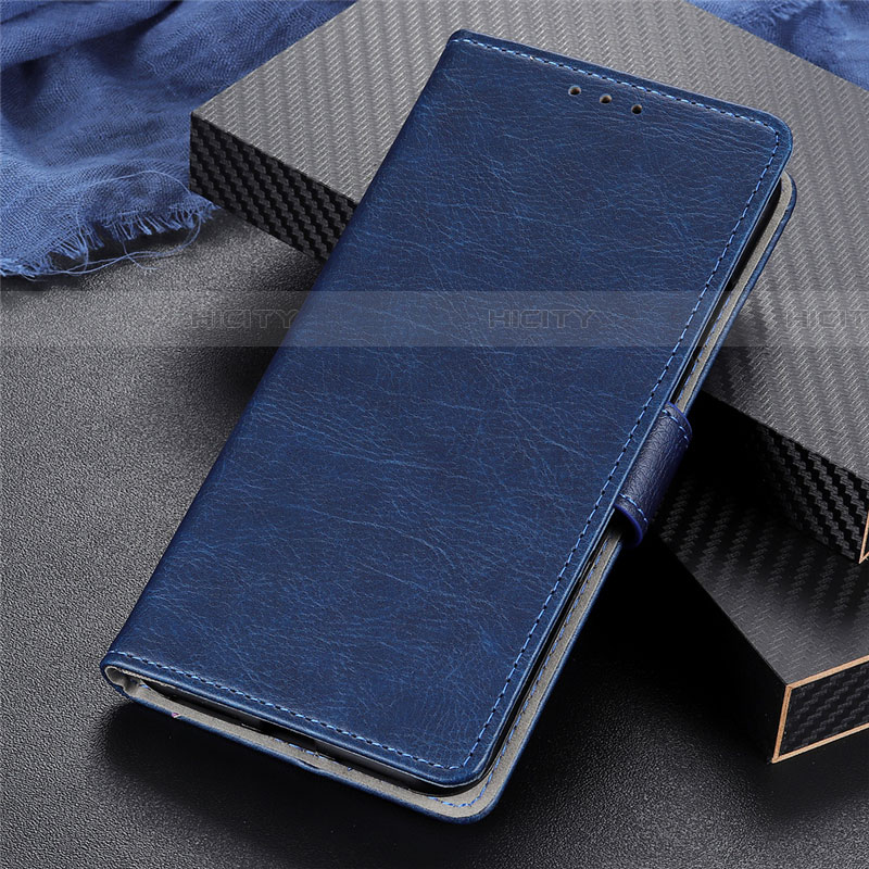 Coque Portefeuille Livre Cuir Etui Clapet L03 pour Oppo Find X2 Pro Bleu Plus