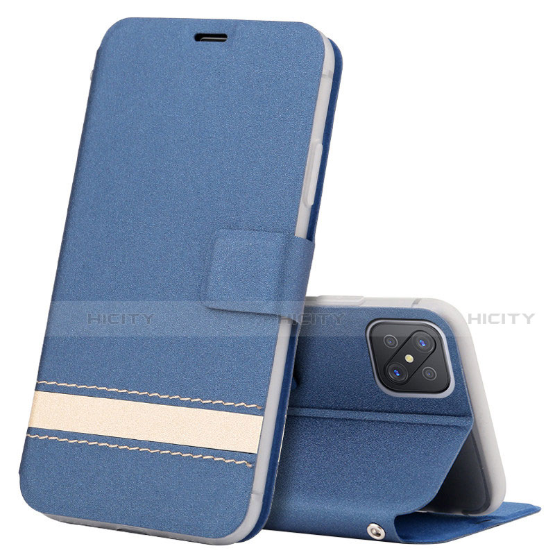 Coque Portefeuille Livre Cuir Etui Clapet L03 pour Oppo Reno4 Z 5G Plus