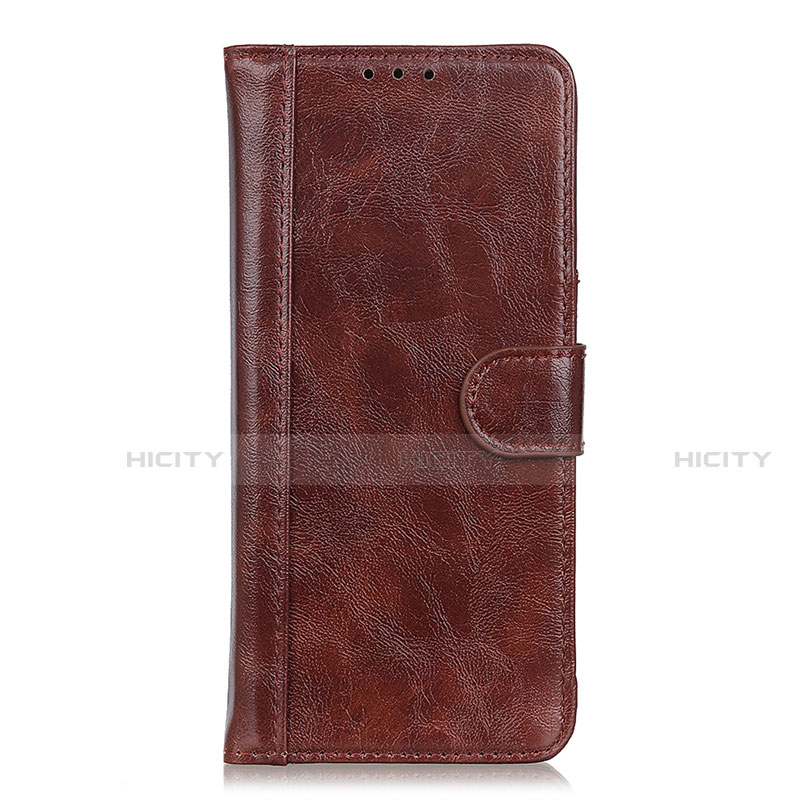 Coque Portefeuille Livre Cuir Etui Clapet L03 pour Realme 7 Marron Plus