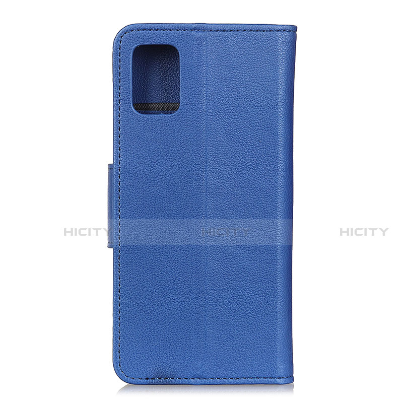 Coque Portefeuille Livre Cuir Etui Clapet L03 pour Samsung Galaxy A41 Bleu Plus